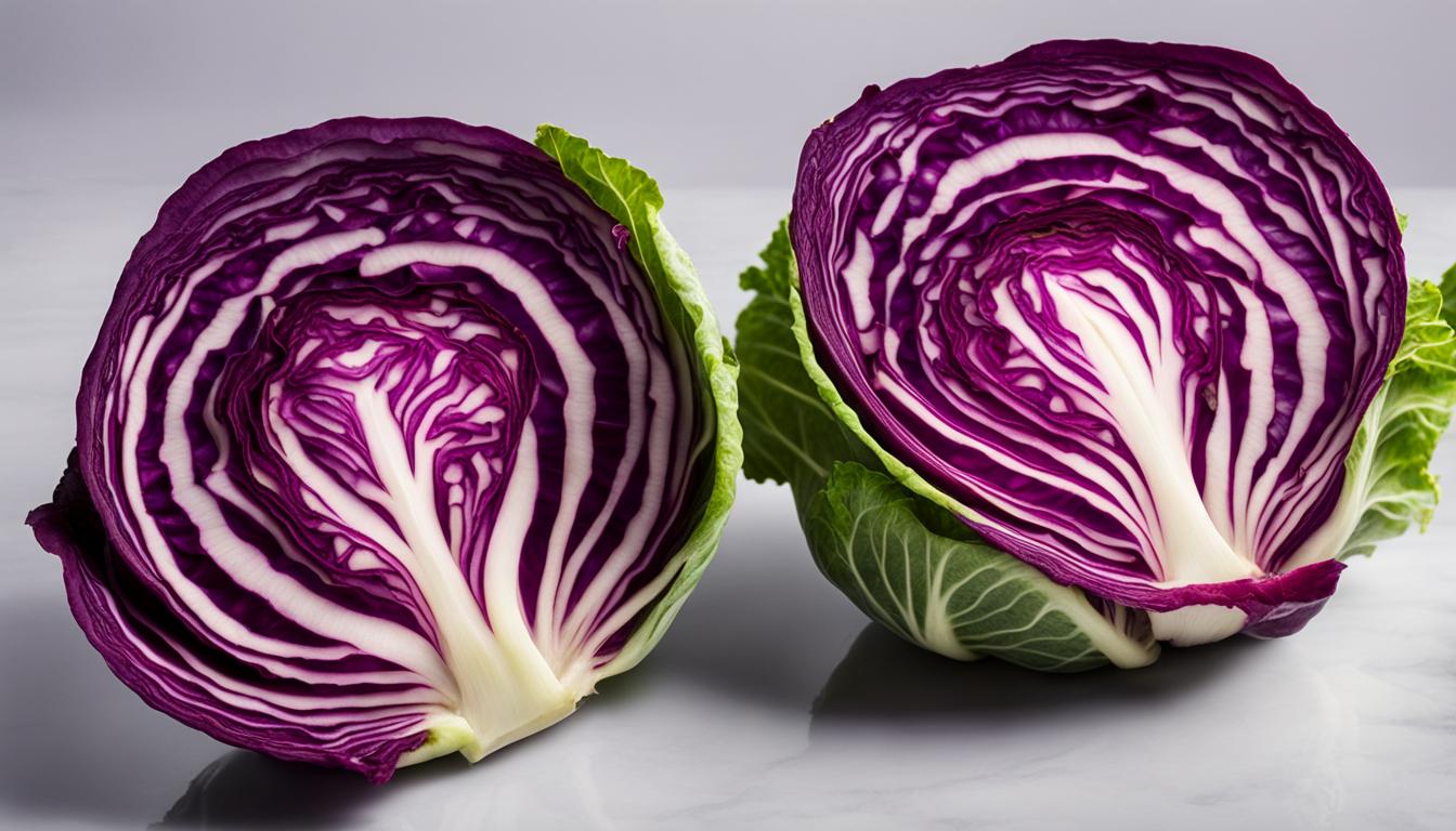 does red cabbage taste different than green cabbage