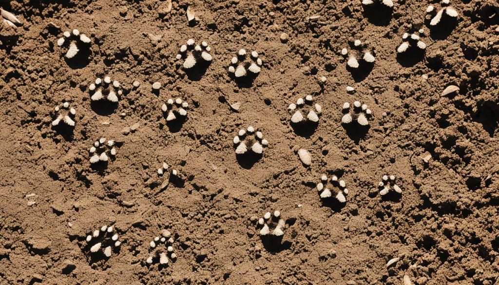 raccoon tracks identification